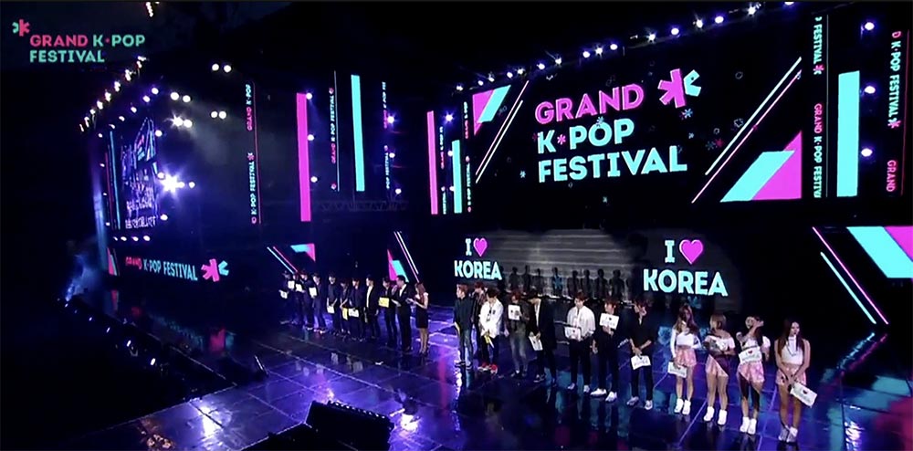 2015 K Pop stage